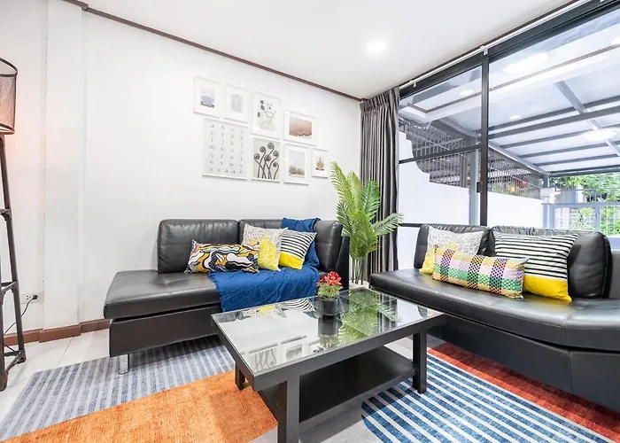 Miq Hk16, Huay Kwang Mrt, 3br, Pool Table فيلة بانكوك